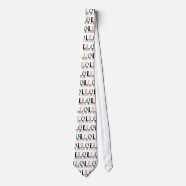 Lots of Love Neck Tie (Front)