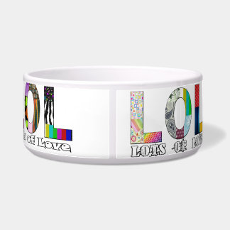 Lots of Love Pet Bowl