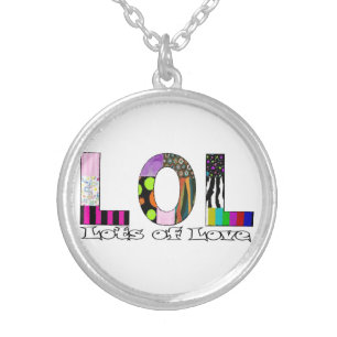 Lots of Love Silver Plated Necklace