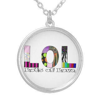 Lots of Love Silver Plated Necklace