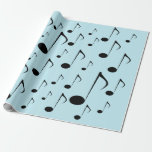 [ Thumbnail: Lots of Musical Notes Wrapping Paper ]