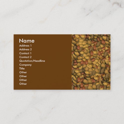 Lots of Nuts Business Card