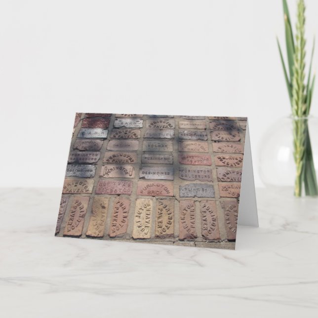 Lots of Old Bricks Card (Front)