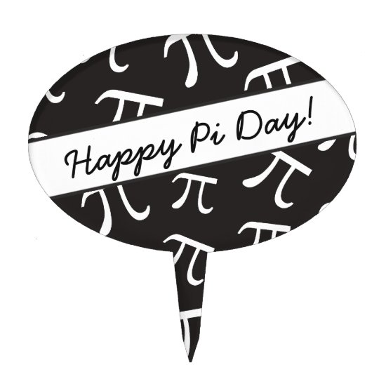 Lots of Pi - Math - Happy Pi Day Cake Topper