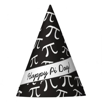Lots Of Pi - Math - Happy Pi Day Party Hat by BiskerVille at Zazzle