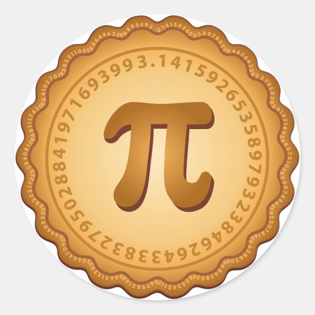 Lots of Pi Stickers (Front)