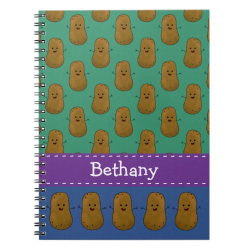 Lots Of Potatoes Personalized  Notebook