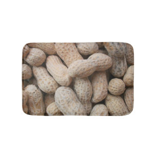 Lots of Salted, Roasted Peanuts in the Shell Bath Mat