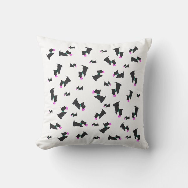 LOTS OF SCOTS THROW PILLOW (Front)