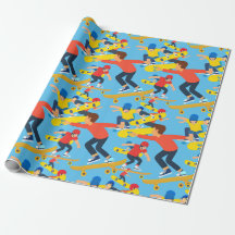 Lots of Skateboarders