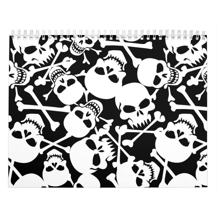 Lots of skulls calendar | Zazzle.com