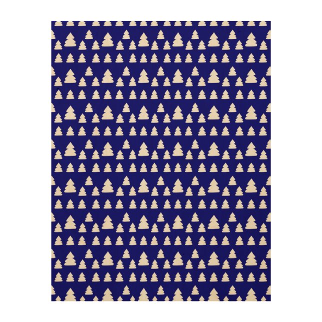 lots of trees wood wall art (Front)