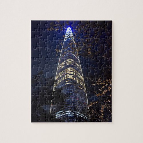 Lotte World Tower in South Korea Jigsaw Puzzle