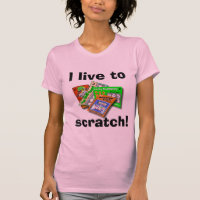 Lottery Scratch-Off light shirt