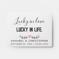 Lottery Ticket Minimalist Wedding lucky favor