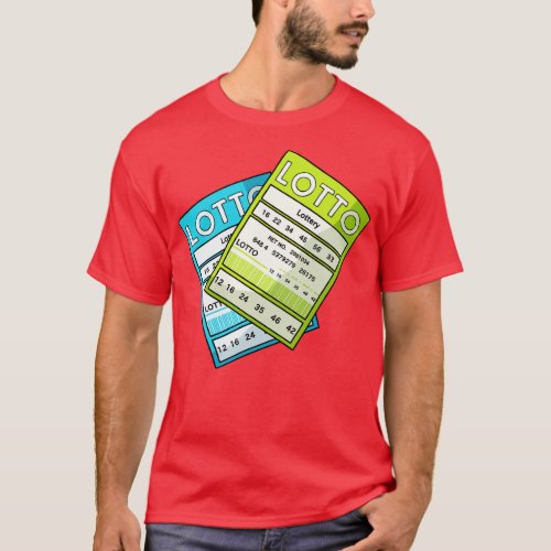 Lottery Ticket Win Winner T_Shirt