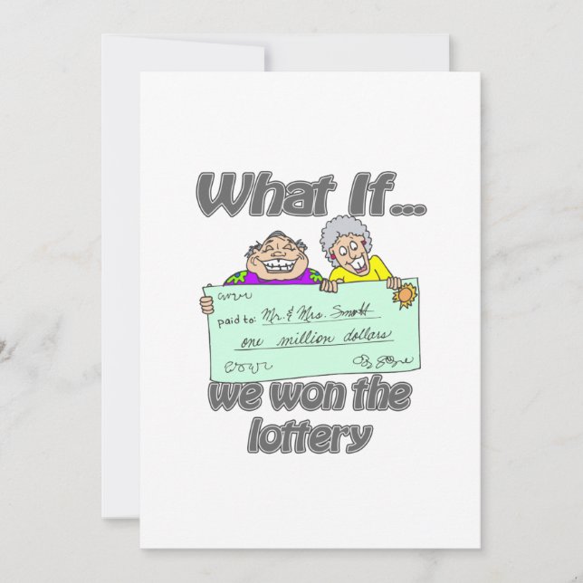 Lottery winners (Front)