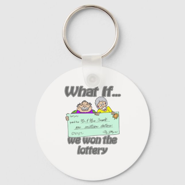 Lottery winners keychain (Front)