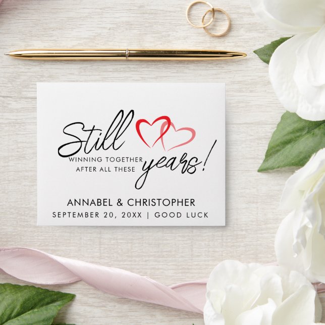Lotto Anniversary Envelope | Still Winning Togethe (Wedding)
