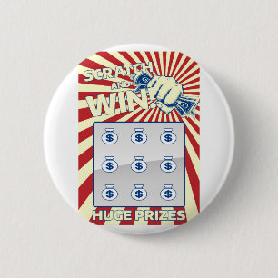Lotto Scratch Card Button