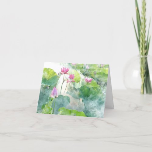 Lotus All Occasion Notecard
