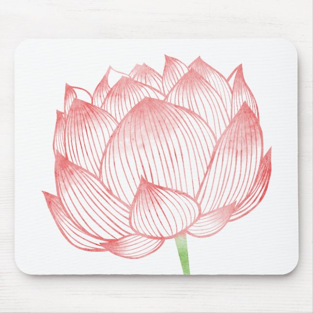 Lotus Art Mousepad (Front)