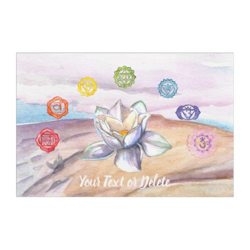  Lotus Beach Chakra Art Painting Artistic