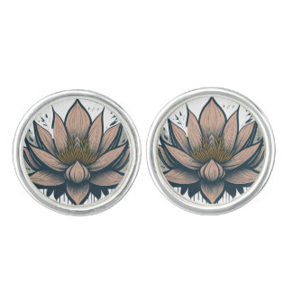 Lotus Bloom Cufflinks