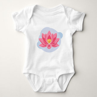 Lotus Blossom Baby Bodysuit