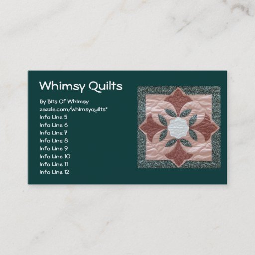 Customizable Lotus Blossom Business Card