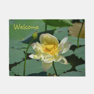 Lotus Blossom Doormat