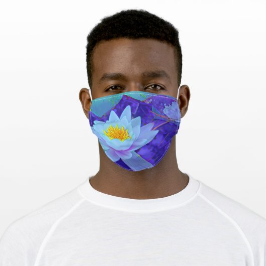 Lotus Blossom Face Mask (Worn)