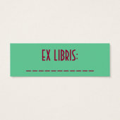 Lotus Bookmark (Back)