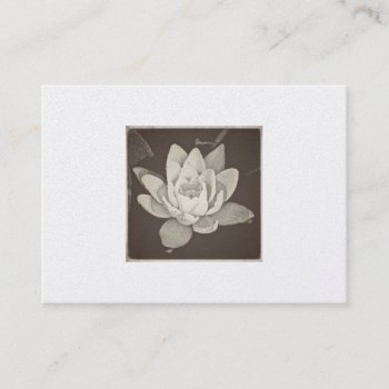 Lotus Business Card by TINYLOTUS at Zazzle