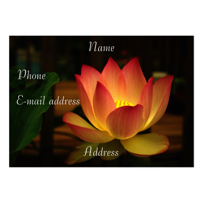 Lotus Business Card