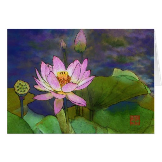 Lotus Cards (Front Horizontal)