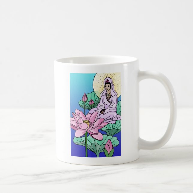 Lotus Coffee Mug (Right)