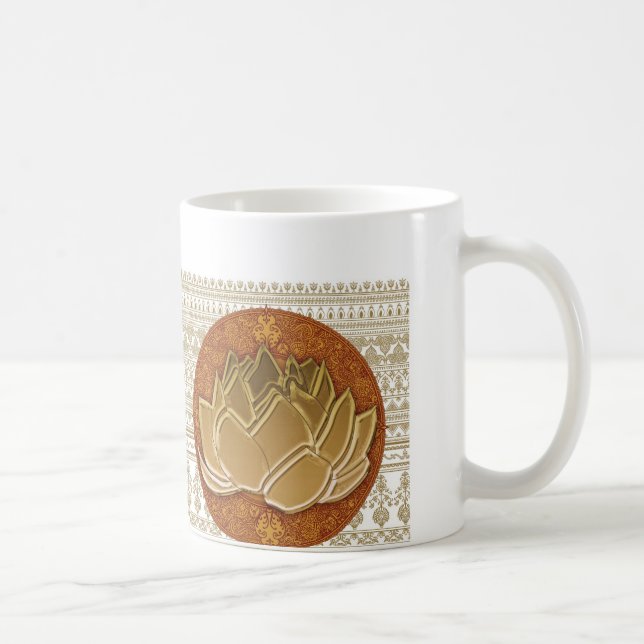 Lotus Coffee Mug (Right)
