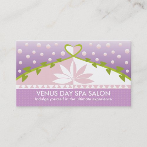 Lotus Day Spa Business Cards