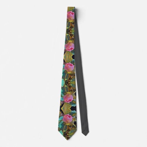 Lotus Delight _ Neck Tie