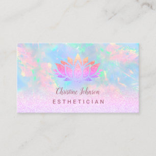 lotus design business card