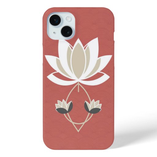 Lotus Design Mindfulness iPhone Case
