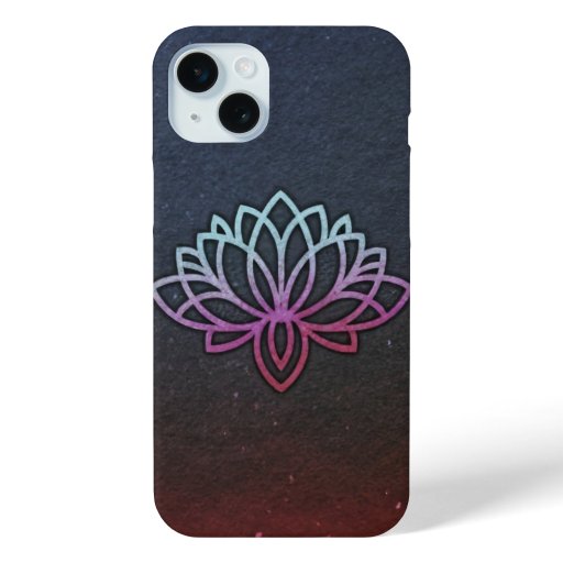 Lotus Design Mindfulness iPhone Case