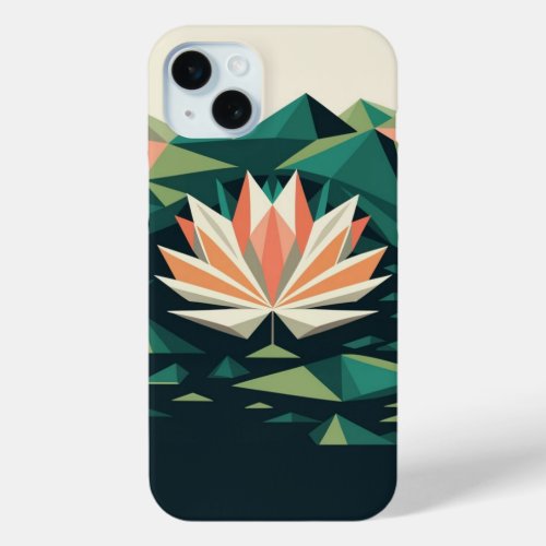 Lotus Design Mindfulness iPhone Case 