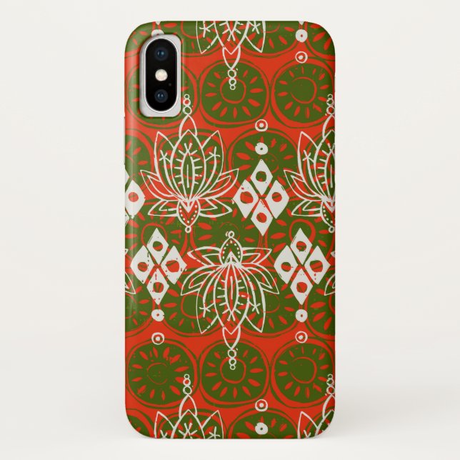 lotus diamond festive Case-Mate iPhone case (Back)