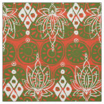 lotus diamond festive fabric