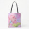 lotus dragonflies watercolor summer soft pink bag