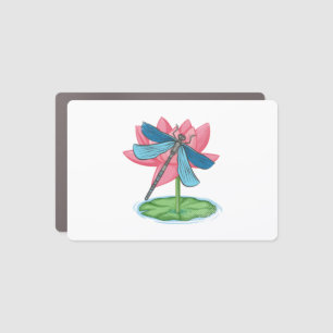 Lotus Dragonfly Car Magnet