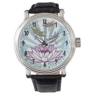 Lotus Dragonfly Watch