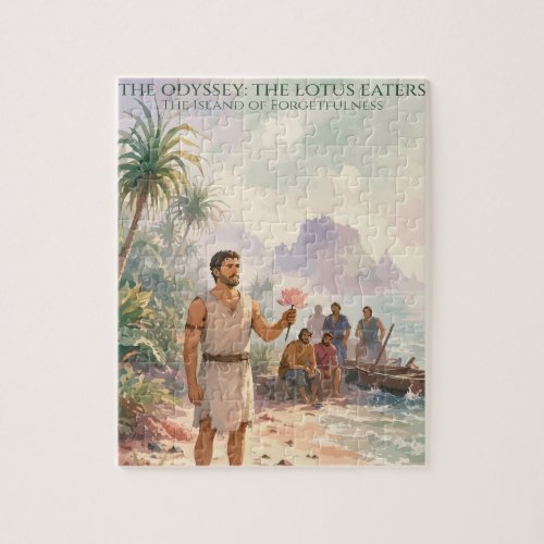 Lotus Dream Island Jigsaw Puzzle
